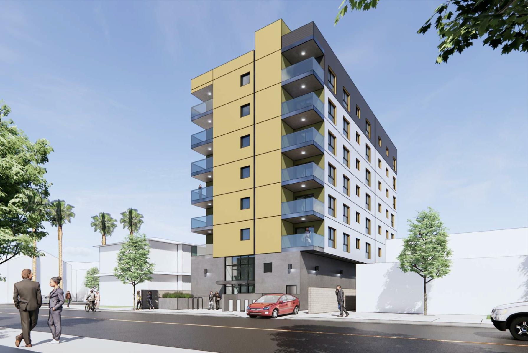 33 apartments proposed at 806 S. Manhattan Place in